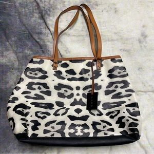 L.A.M.B. Snow Leopard Tote